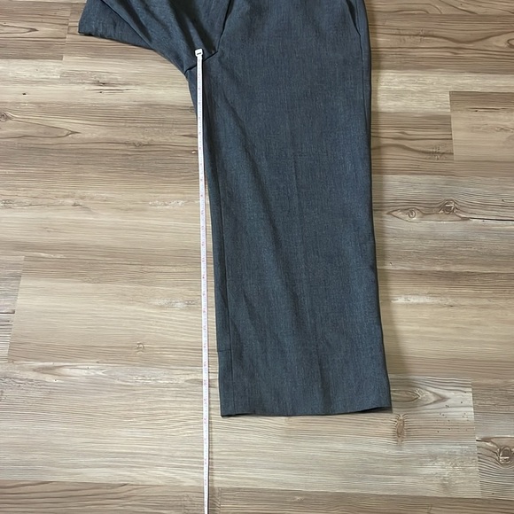 Ann Taylor Margo cropped trousers Gray Womens 2 Neutral Business casual Career - Picture 8 of 14